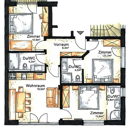 Apartment Chaleo *